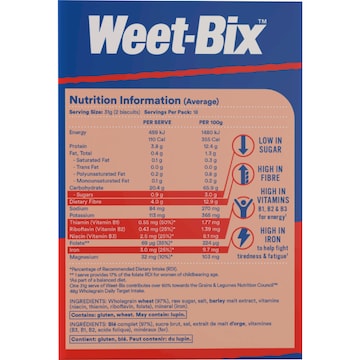 Weet-Bix Breakfast Cereal 575g