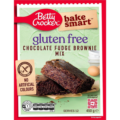 Betty Crocker Chocolate Fudge Gluten Free Brownie Mix 450g