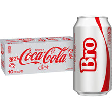 Coca-Cola Diet Soft Drink Multipack Cans 375ml X 10 Pack