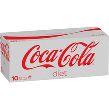 Coca-Cola Diet Soft Drink Multipack Cans 375mL x 10 pack