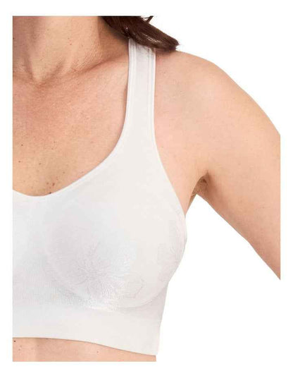 Comfort Revolution Contour Wirefree Bra in White