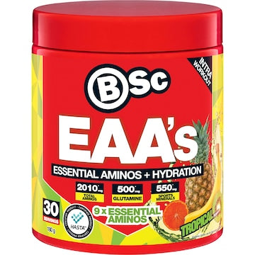 BSc EAA's Hydration Tropical 180g