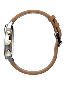 Chicago Leather Chrono Watch TW2U39000 in Tan