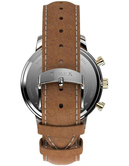 Chicago Tan Leather Chrono Watch TW2U39000