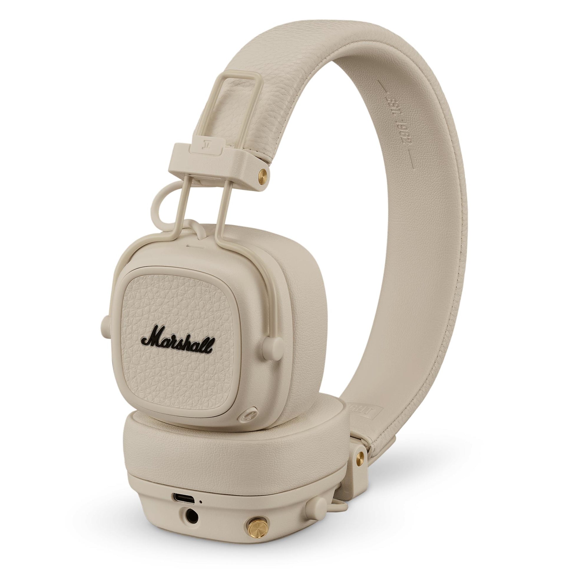 Marshall MAJOR V Wireless On-Ear Bluetooth Headphones (Cream)