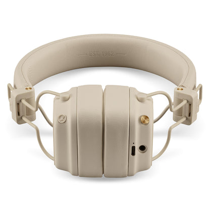 Marshall MAJOR V Wireless On-Ear Bluetooth Headphones (Cream)
