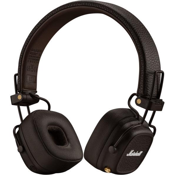 Marshall MAJOR V Wireless On-Ear Bluetooth Headphones (Brown)