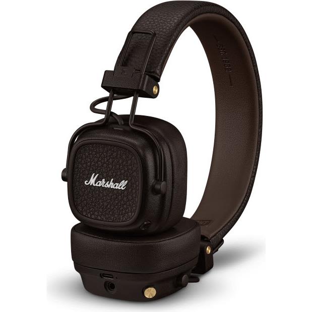 Marshall MAJOR V Wireless On-Ear Bluetooth Headphones (Brown)