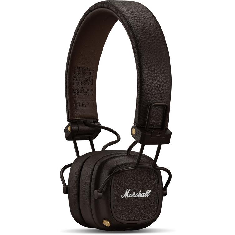 Marshall MAJOR V Wireless On-Ear Bluetooth Headphones (Brown)