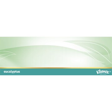 Kleenex Eucalyptus 3 Ply Facial Tissues 95 pack