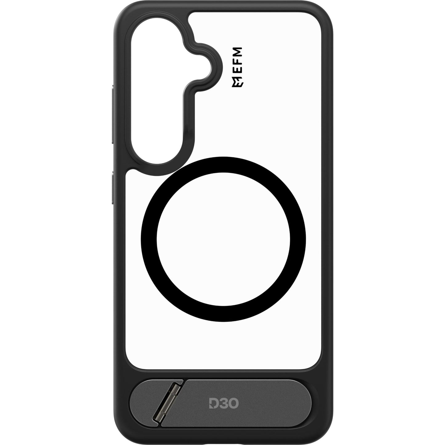 EFM Alta Case with D3O BIO for Galaxy S25 (Black/Clear)