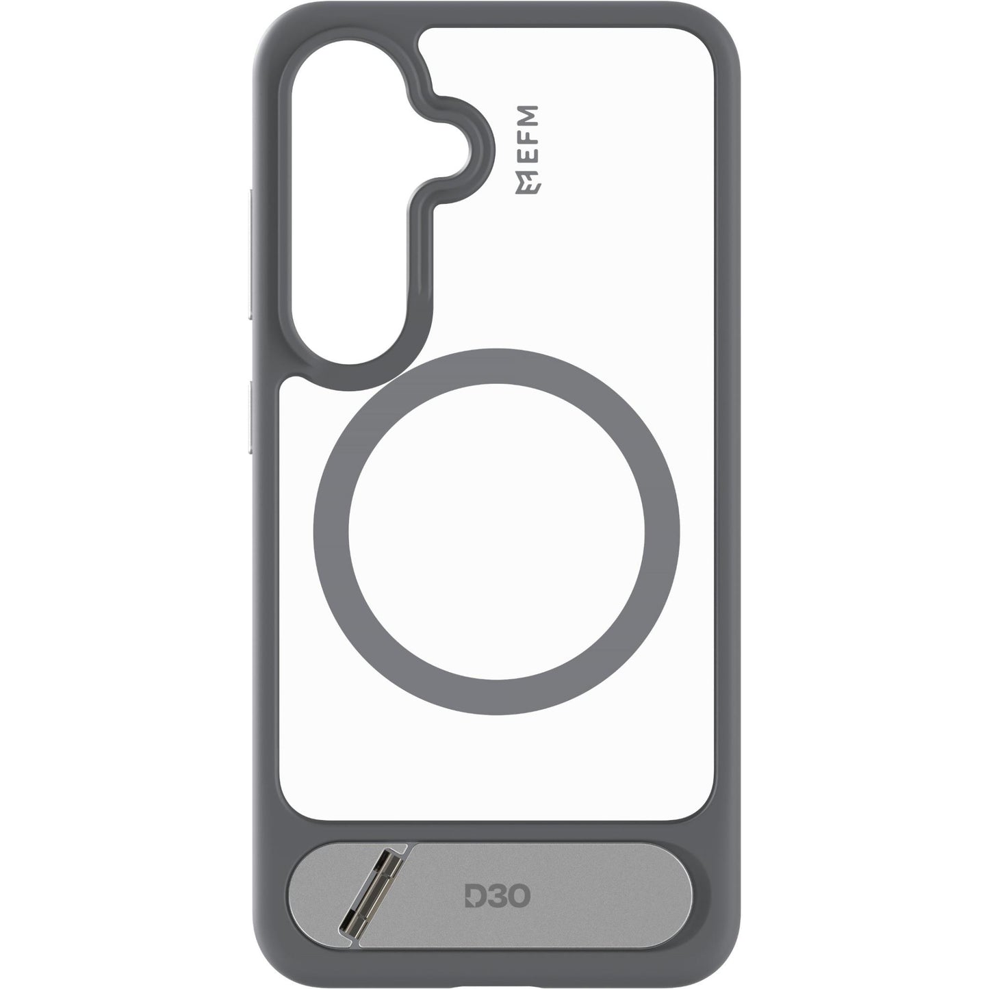 EFM Alta Case with D3O BIO for Galaxy S25+ (Grey/Clear)