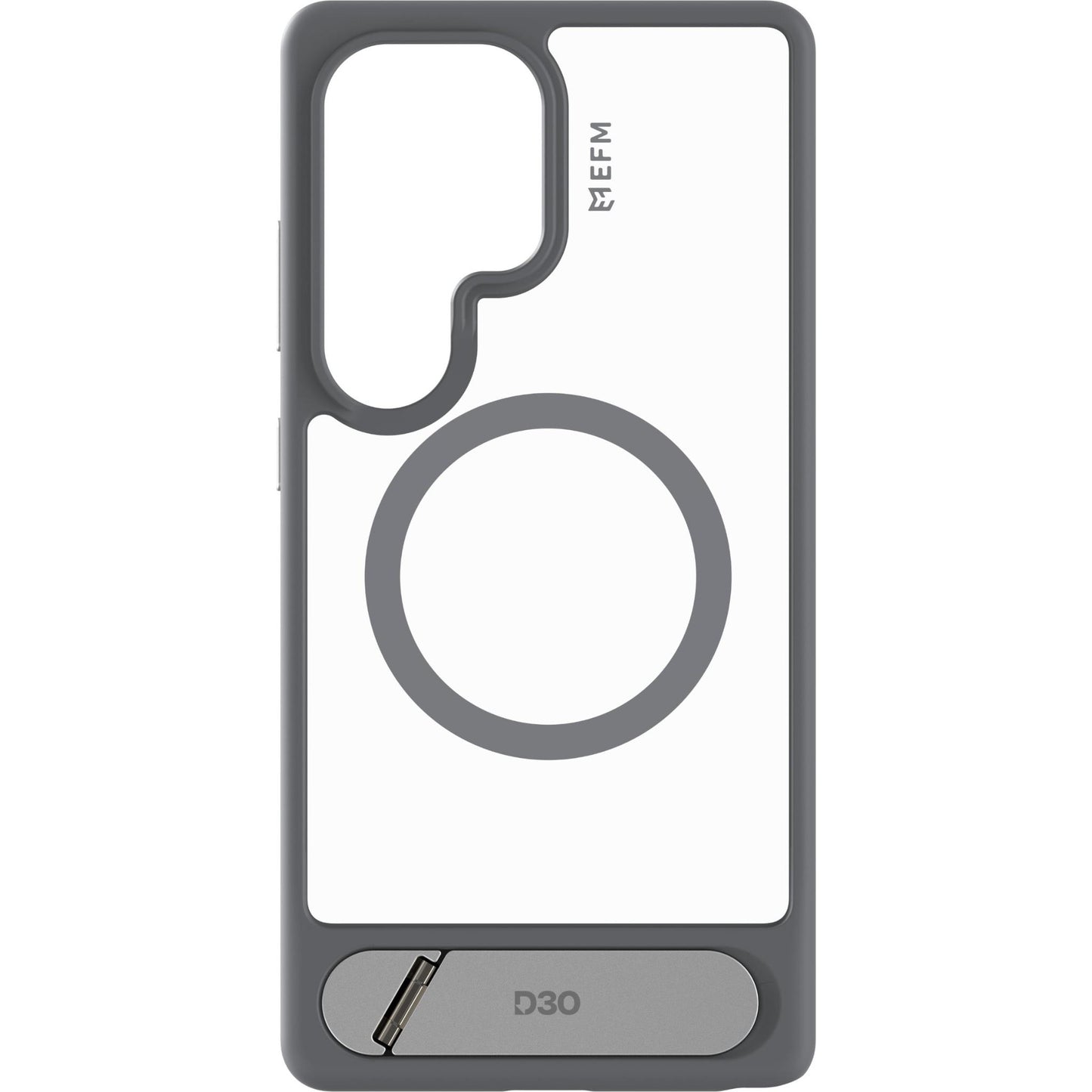 EFM Alta Case with D3O BIO for Galaxy S25 Ultra (Grey/Clear)
