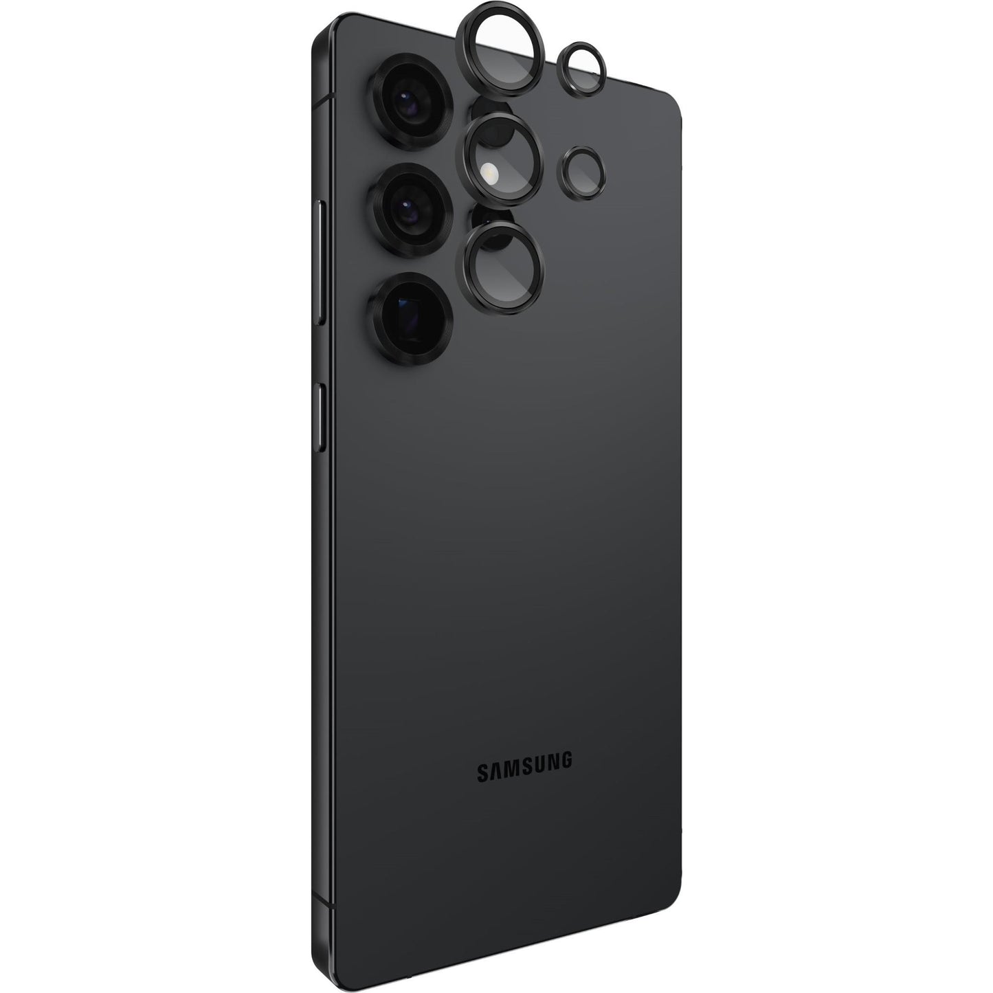 Case-Mate Aluminium Ring Lens Protector for Galaxy S25 Ultra (Black)