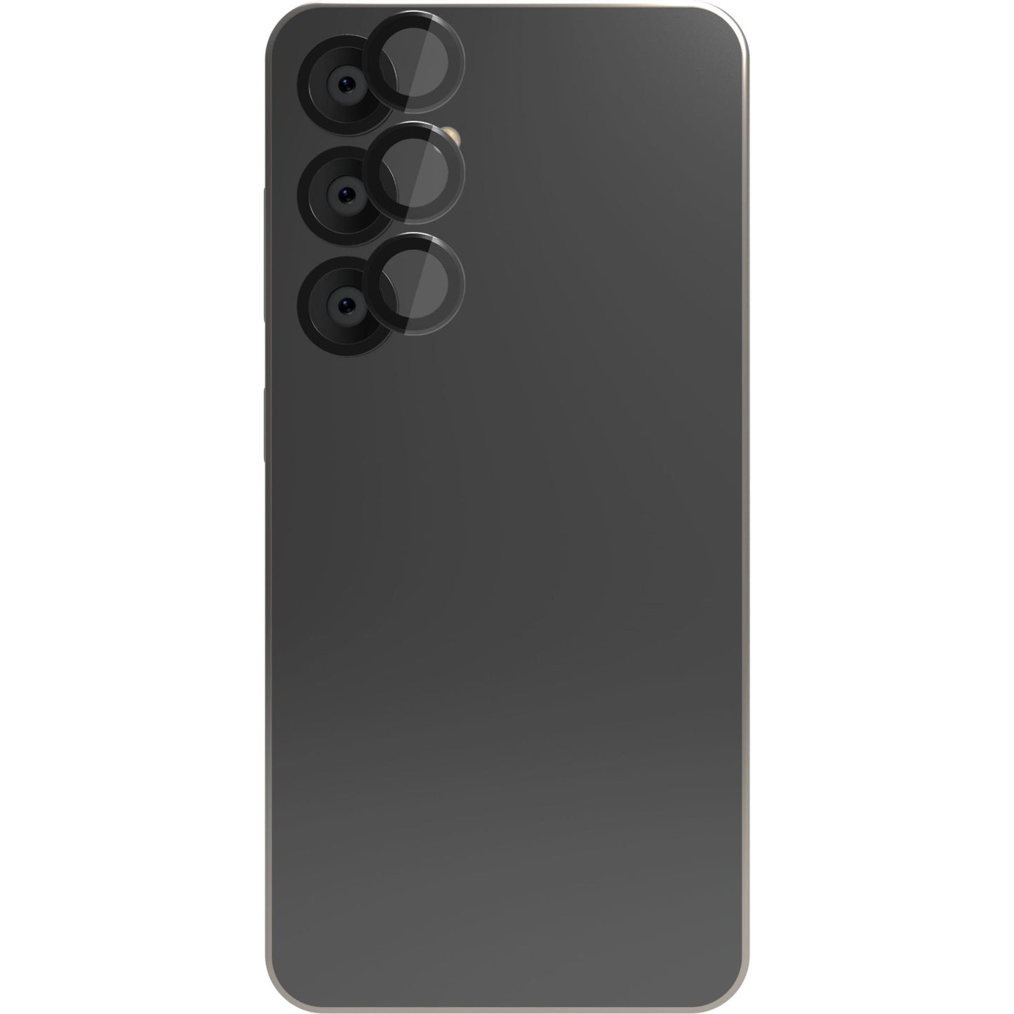 EFM Camera Lens Armour for Galaxy S25+ (Carbon)