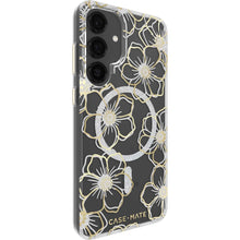 Case-Mate Floral Gems Case for Galaxy S25+ (Gold)