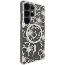 Case-Mate Floral Gems Case for Galaxy S25 Ultra (Gold)