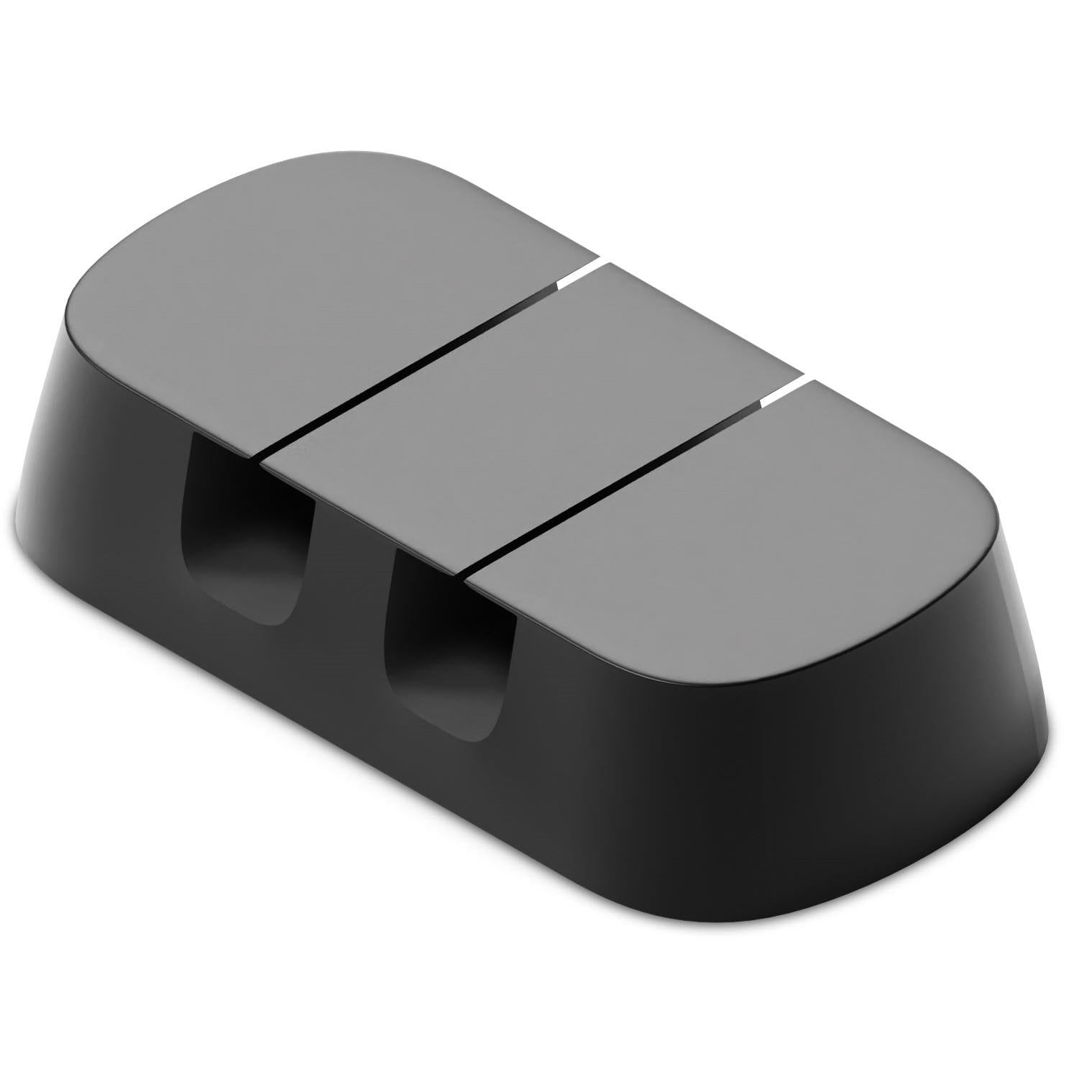 Cygnett TangleTamer Single Slot Cable Organisers 4 Pack (Black)