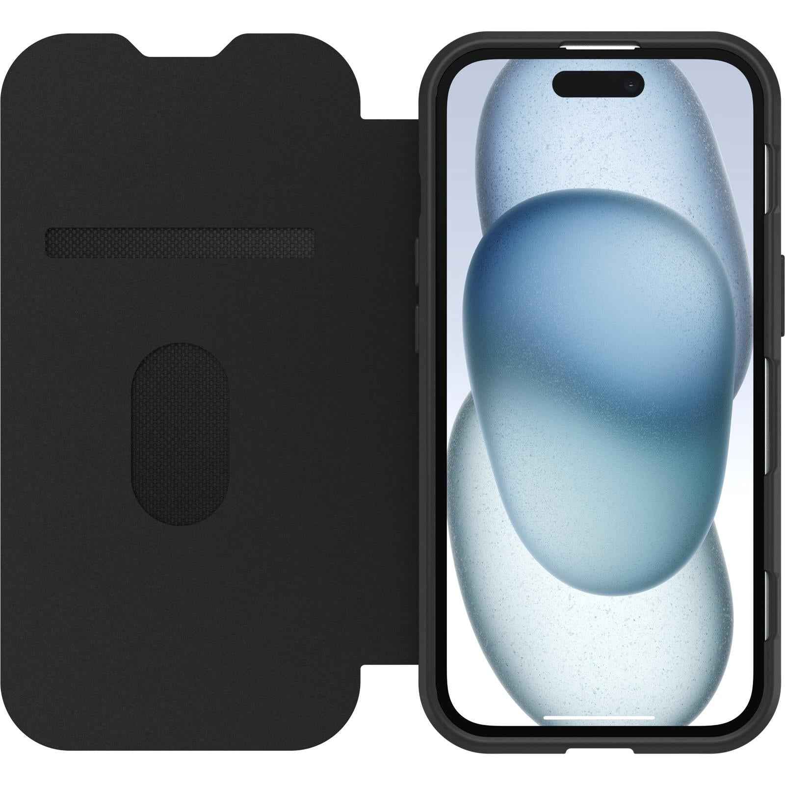 Otterbox React Folio MagSafe Case for iPHone 16e/15/14/13 (Black Crystal)