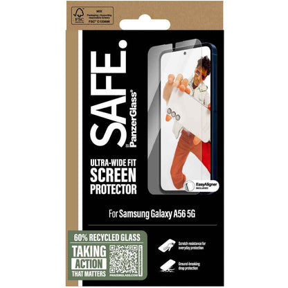 SAFE by Panzer Ultra Wide Fit Screen Protector for Galaxy A56