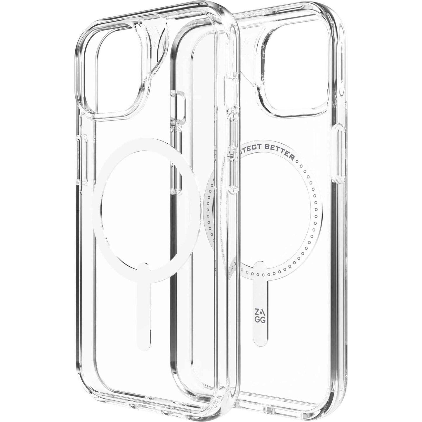 Zagg Crystal Palace Snap Case for iPhone 16e/15/14/13 (Clear)