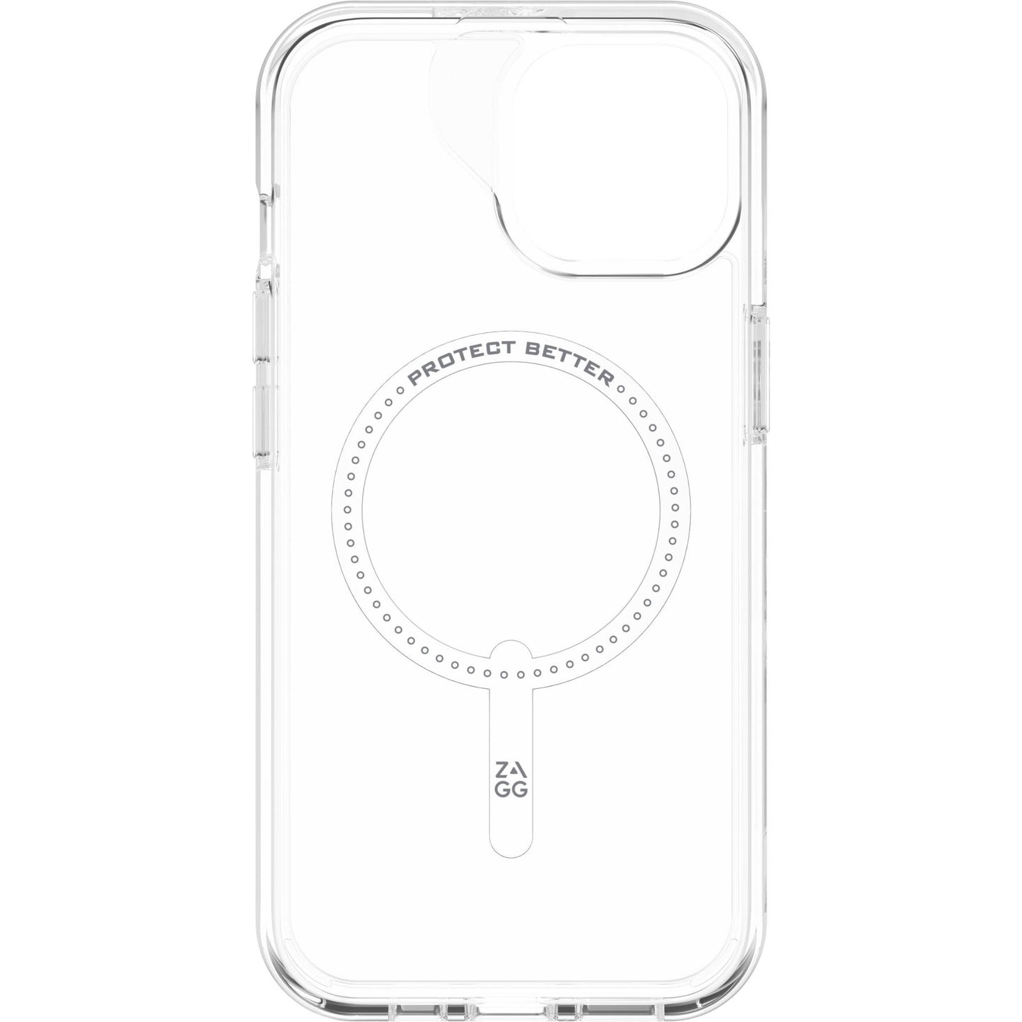 Zagg Crystal Palace Snap Case for iPhone 16e/15/14/13 (Clear)