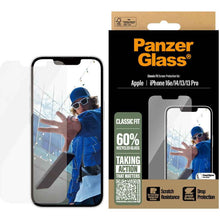 PanzerGlass Classic Fit Screen Protector for iPhone 16e/14/13