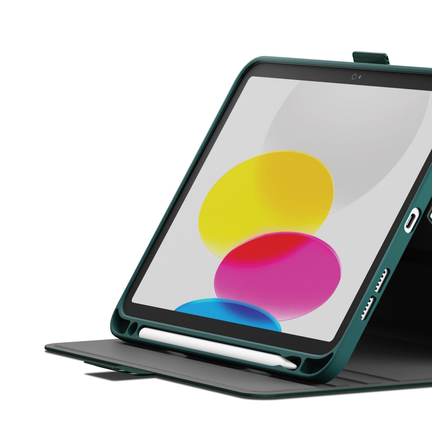 Cygnett TekView Case for iPad A16/10.9" 10th Gen (Dark Emerald)