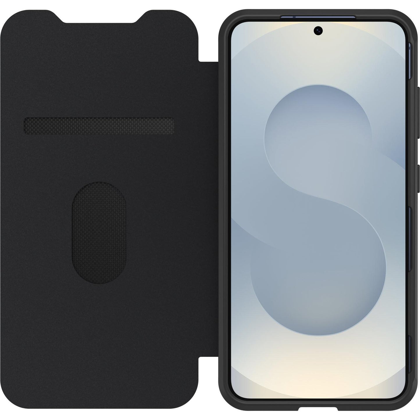 OtterBox React Folio Case for Galaxy S25 (Black)