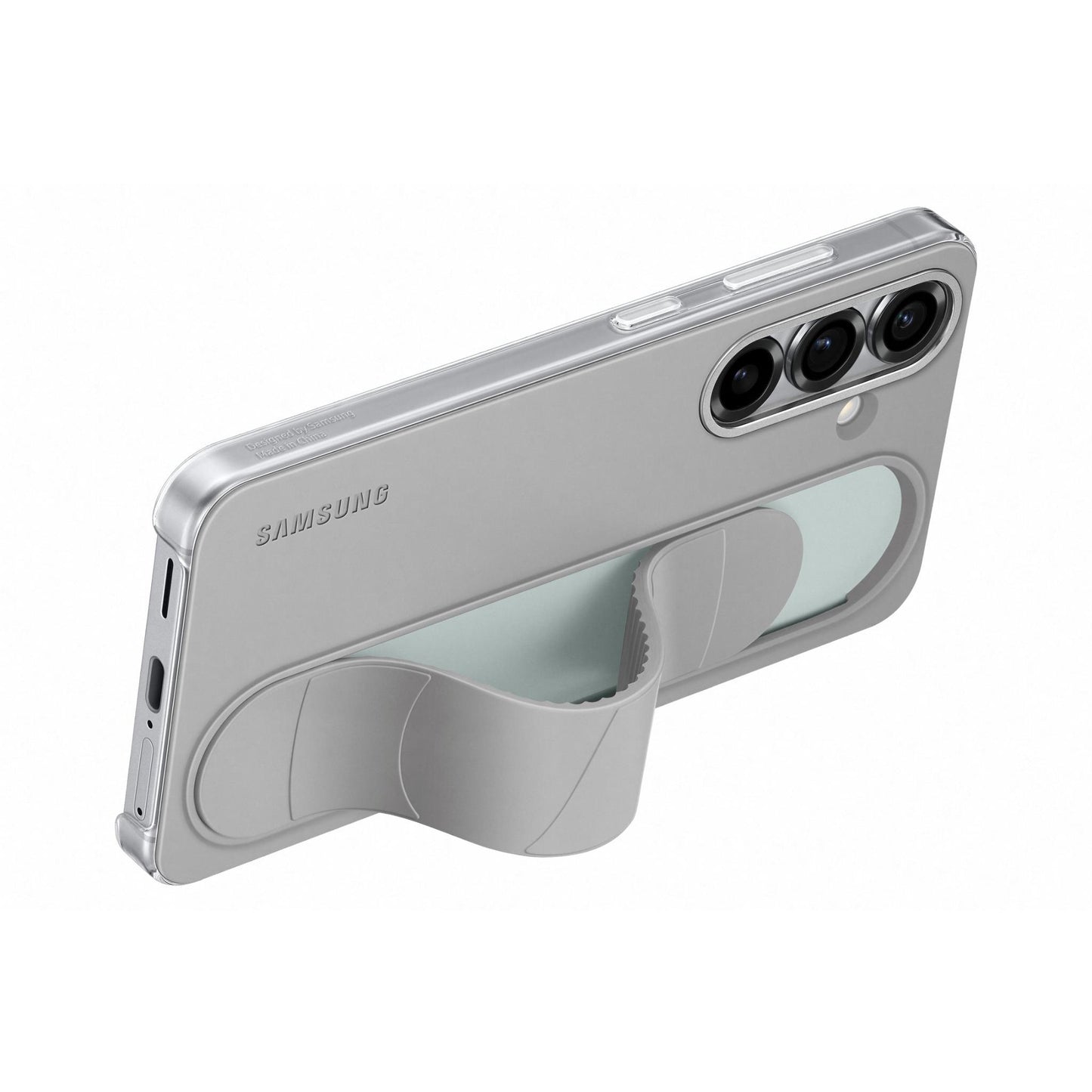 Samsung Standing Grip Case for Galaxy S25 (Grey)
