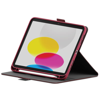 Cygnett TekView Case for iPad A16/10.9" 10th Gen (Cherry Rose)