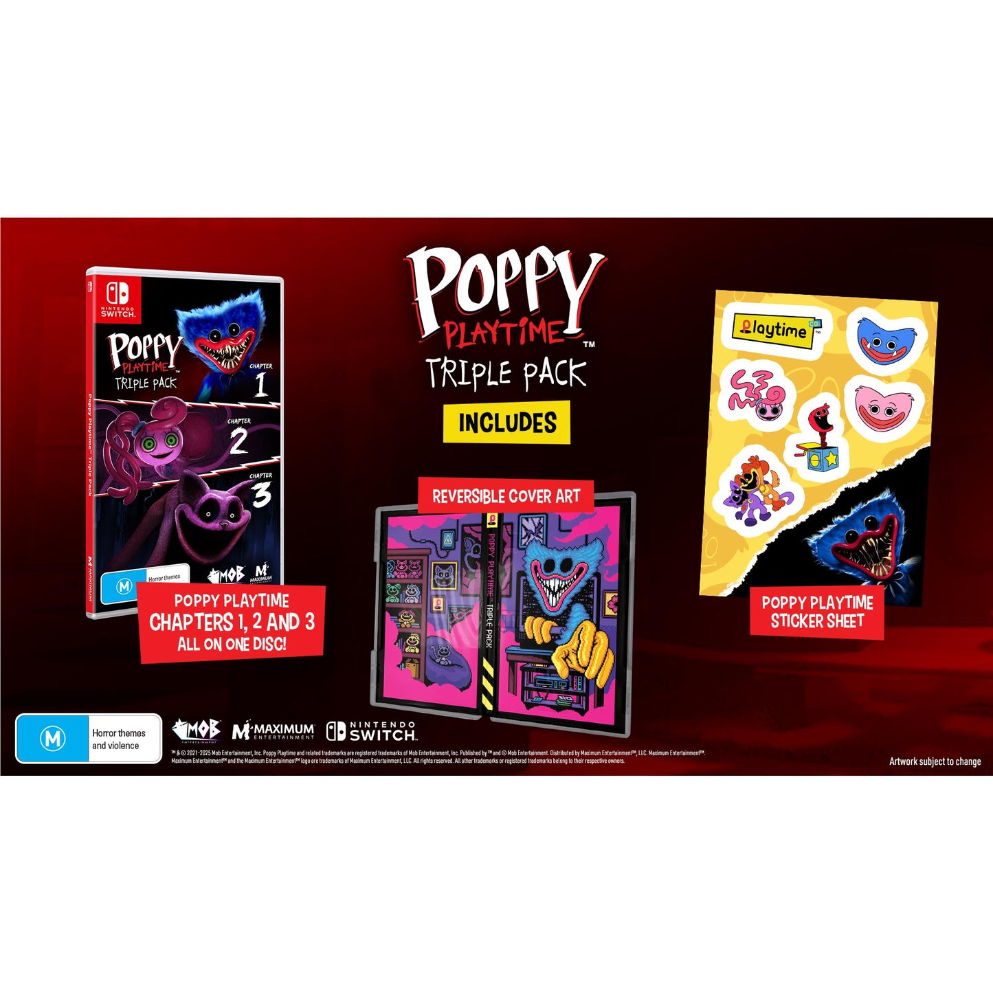 Poppy Playtime Triple Pack