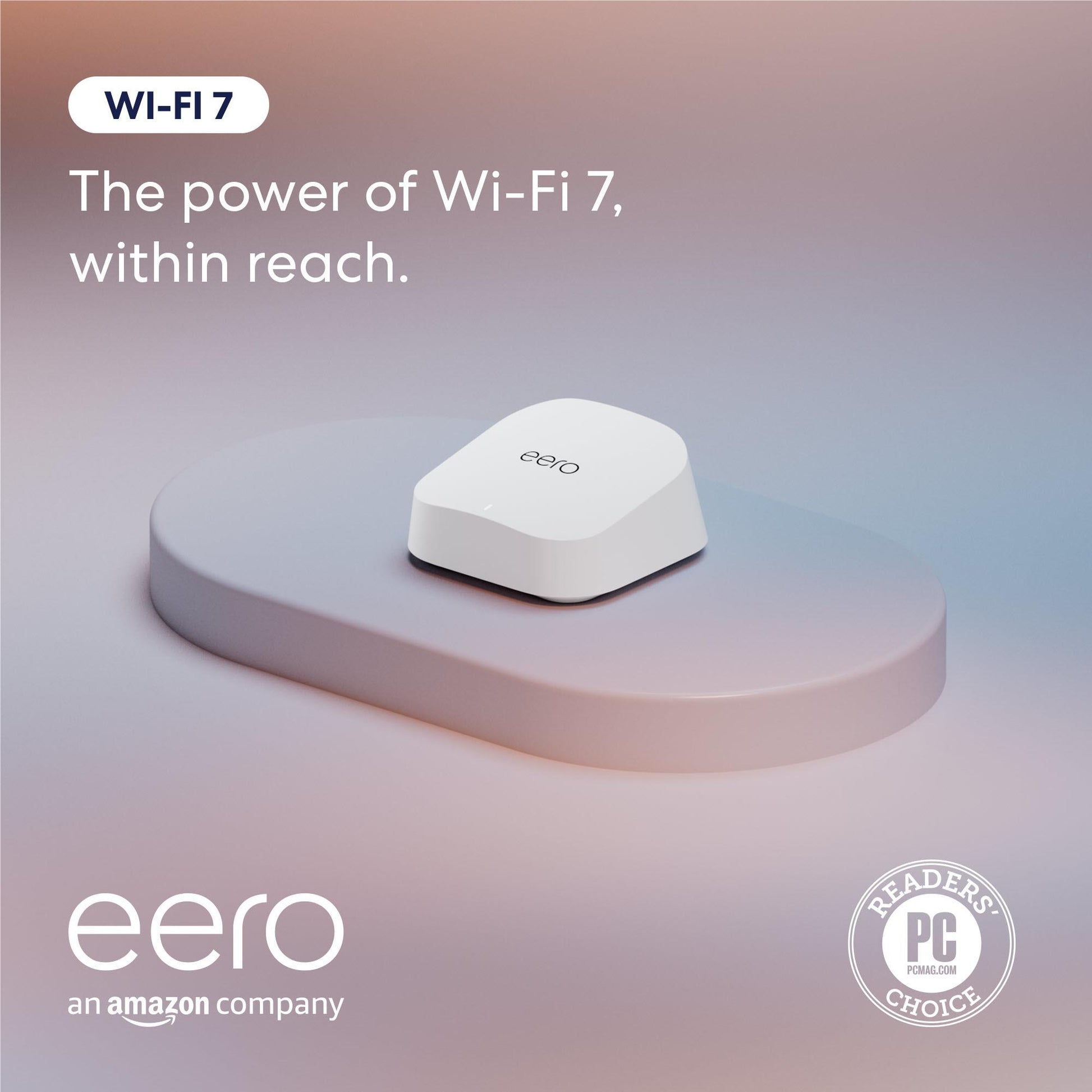 Amazon eero 7 Wi-Fi 7 Dual-Band Mesh Router