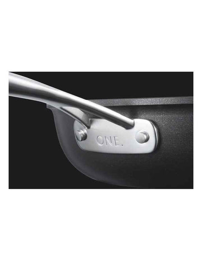 One Hard Anodised Frypan 20cm in Grey