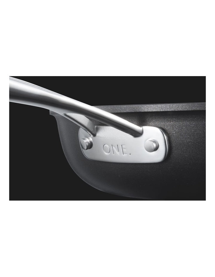 One Hard Anodised Frypan 20cm in Grey