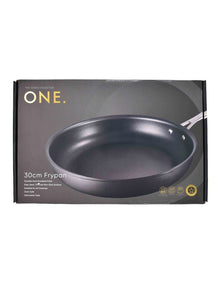 One Hard Anodised Frypan 30cm in Black