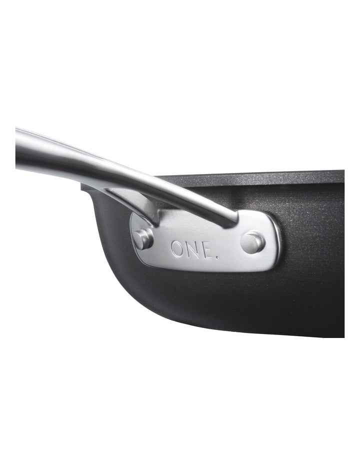 One Hard Anodised Grill Pan 28cm in Black