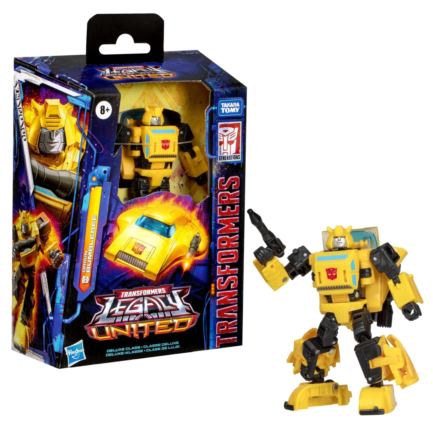 Transformers - Legacy: Deluxe Class Origin Bumblebee Figure