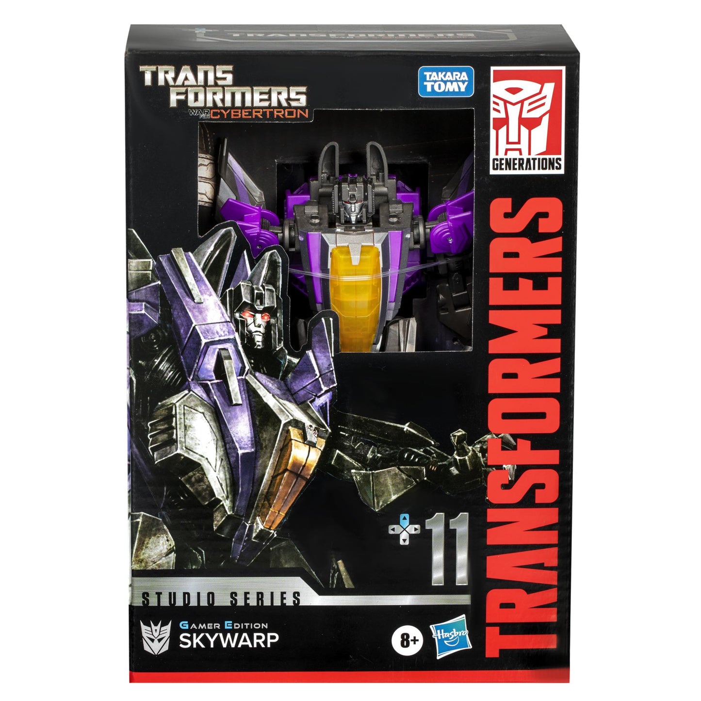 Transformers - Studio Series: Voyager Class Transformers: War for Cybertron 11 Skywarp Figure