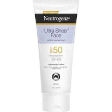 Neutrogena SPF 50 Ultra Sheer Face Sunscreen Lotion 88mL