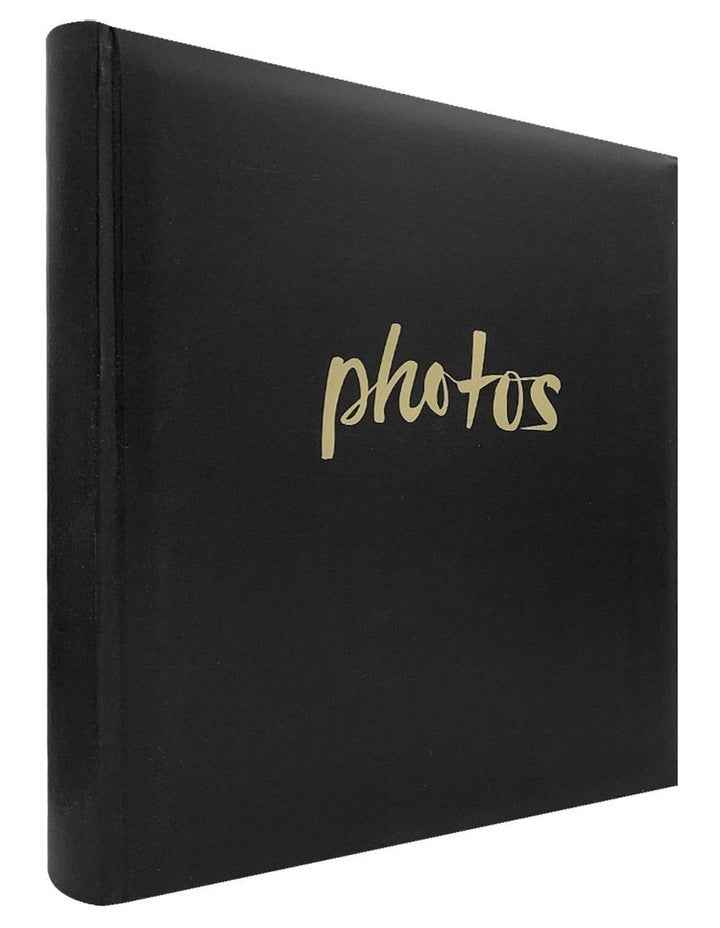 Moda Photo Album 500 Photos Capacity in Black