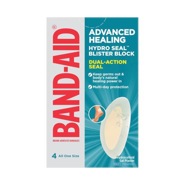 BAND-AID BRAND ADVANCED HEALING BLISTER BLOCK REGULAR 4