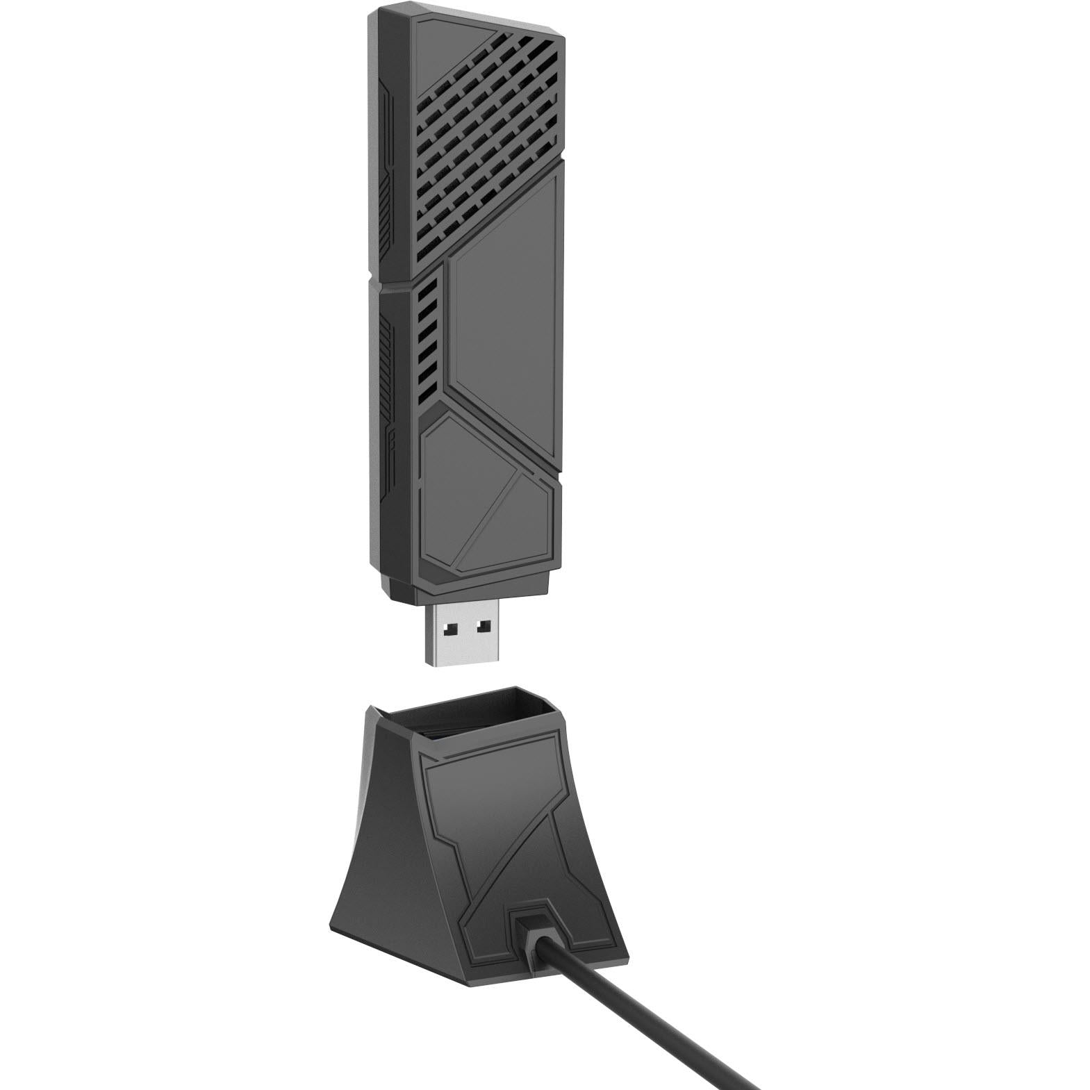ASUS ROG USB-BE92 BE6500 Wi-Fi 7 USB Adapter