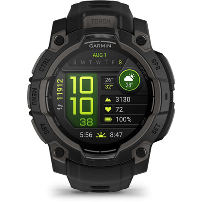 Garmin Instinct 3 45mm  AMOLED Smart Watch (Black)
