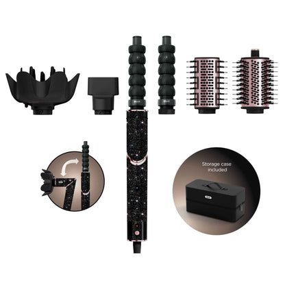 Shark FlexStyle Air Styling & Drying System (Black Sparkle)