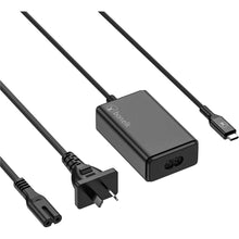 Bonelk Long-Life 65W GaN Multi-Device Laptop Charger, in-built Cable 1.5m (Black)
