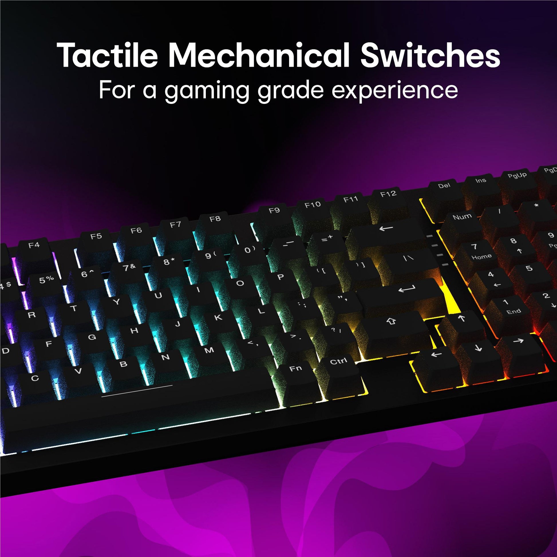 GTEK Storm 97-Key Mechanical Wired Gaming Keyboard