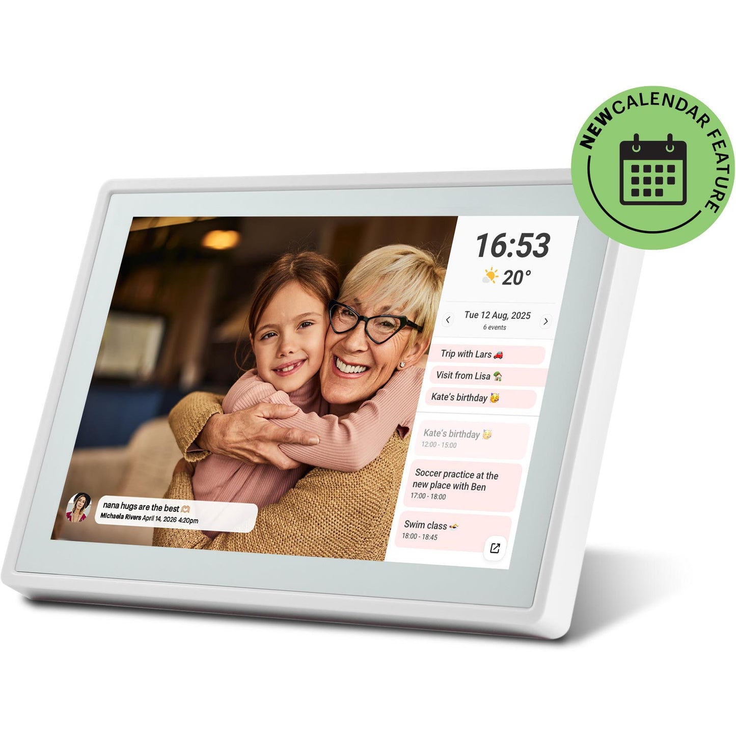 Jackson Frameo Smart Digital Photo Frame 10.1" 16GB (White)