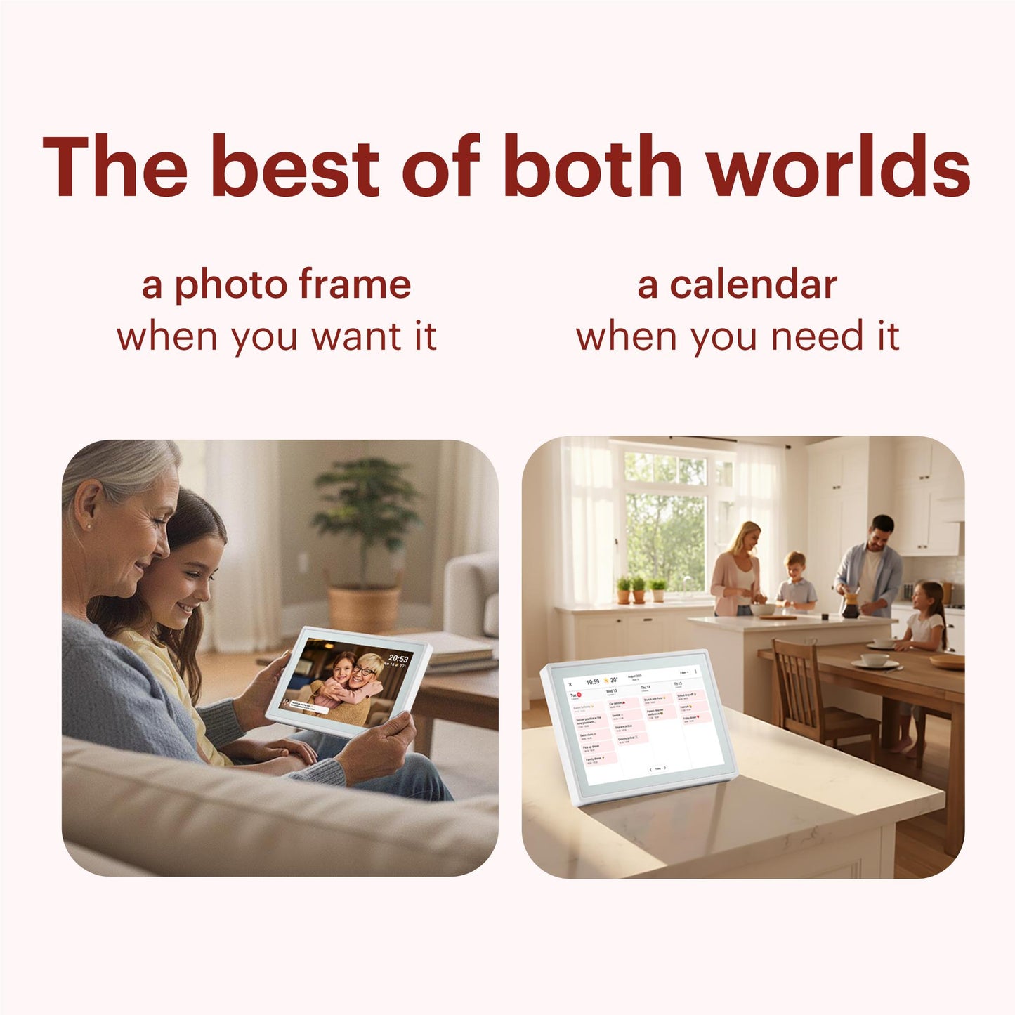 Jackson Frameo Smart Digital Photo Frame 10.1" 16GB (White)