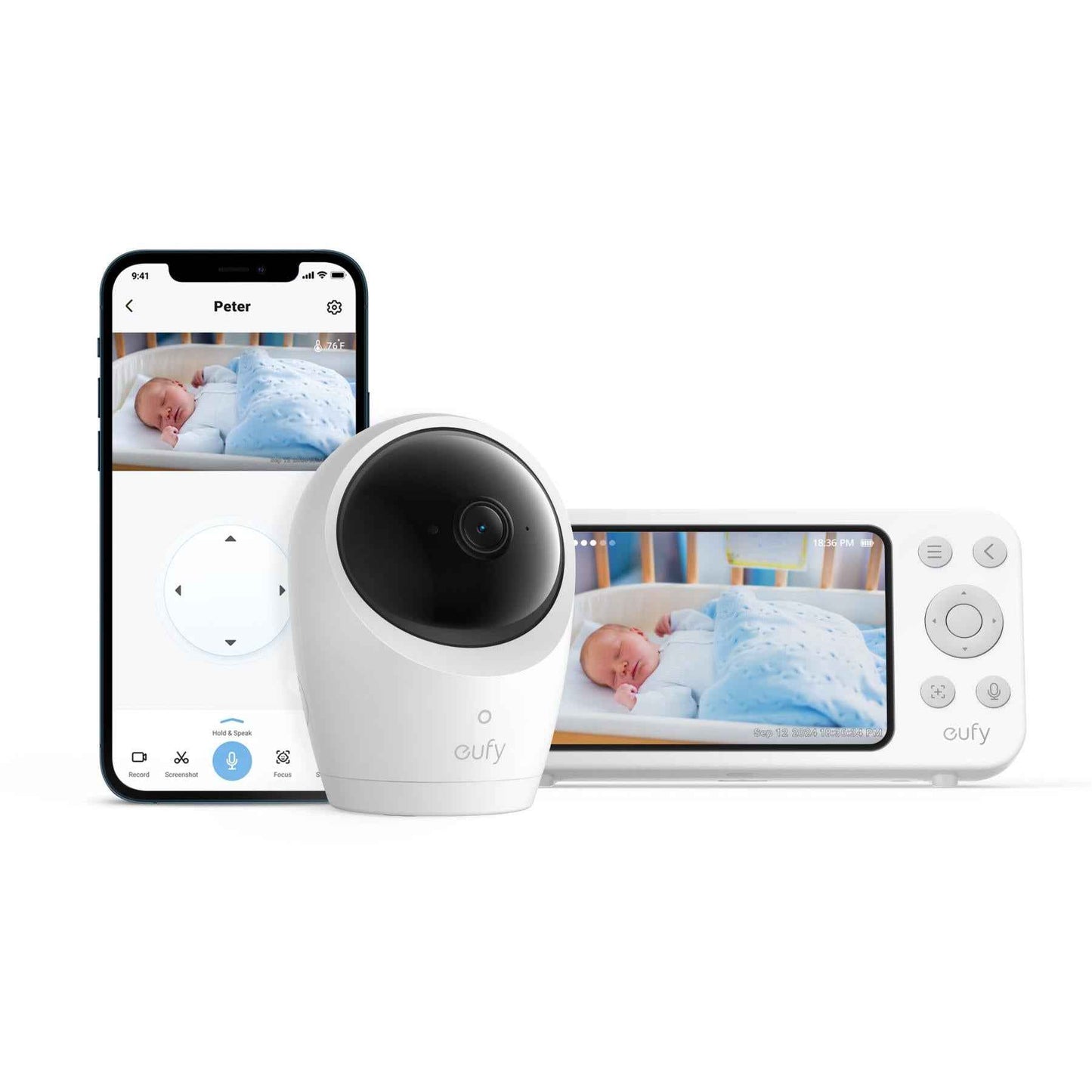 eufy E20 2K Baby Monitor